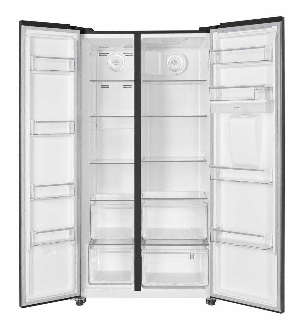 Side by Side HEINNER HSBS-HM529NFINVDGWDE++, No Frost, 529 L, Clasa - imagine 3