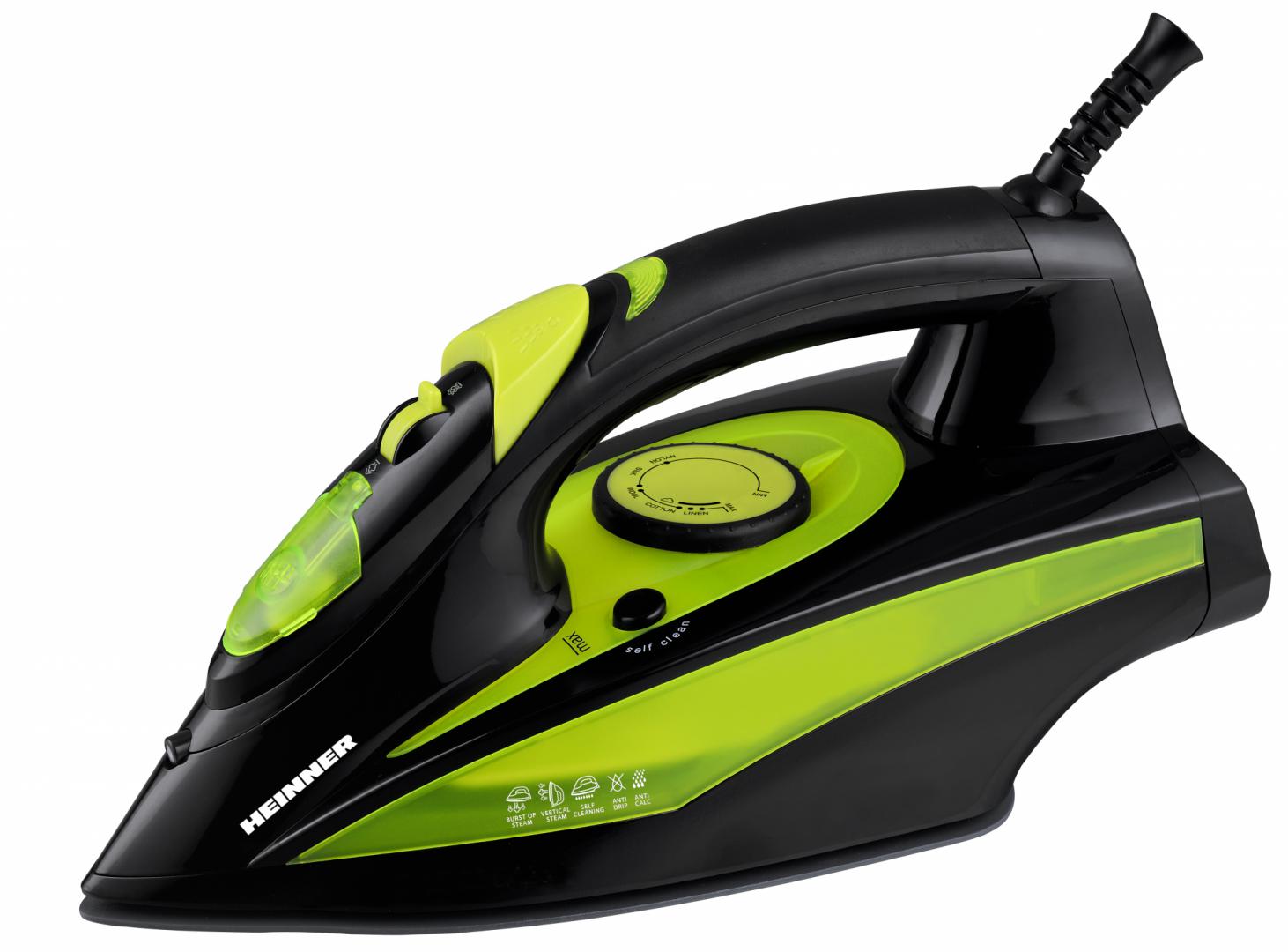Fier de calcat Heinner Perform 6060, 2400W, talpa ceramica, functie