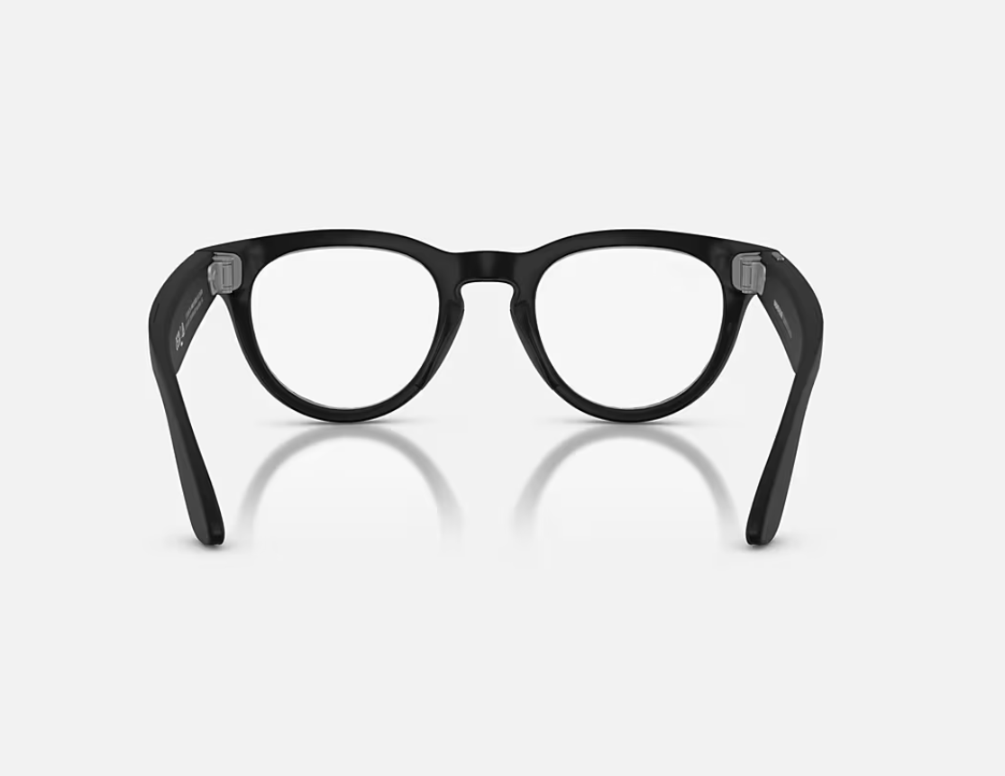 Ray-Ban Meta Headliner Gen 2 AI Glasses Matte Black/Clear RW4013 - imagine 5