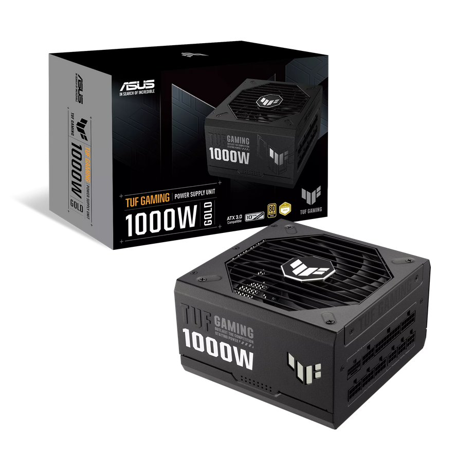 Sursa ASUS TUF Gaming, 80 PLUS Gold, 1000 W - imagine 3