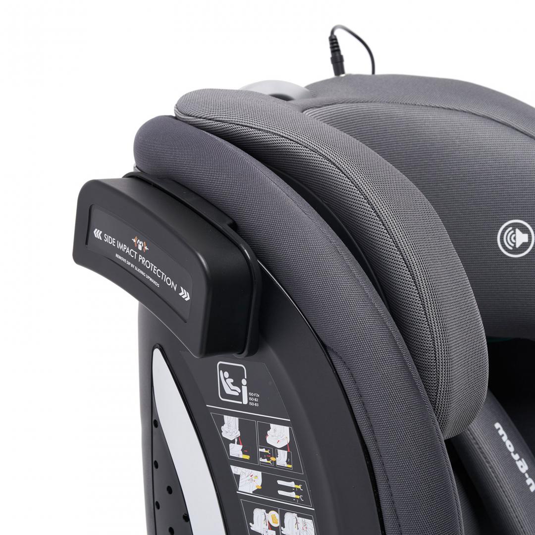 Scaun auto I-size U-Grow Goldfix Plus, isofix, 76-150 cm (9-36 - imagine 11