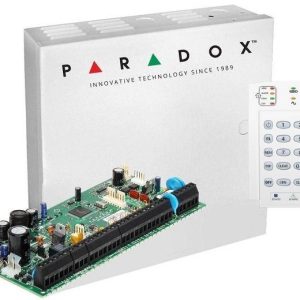 Centrala Paradox SP6000+; 8 zone pe placa (16 cu dublare