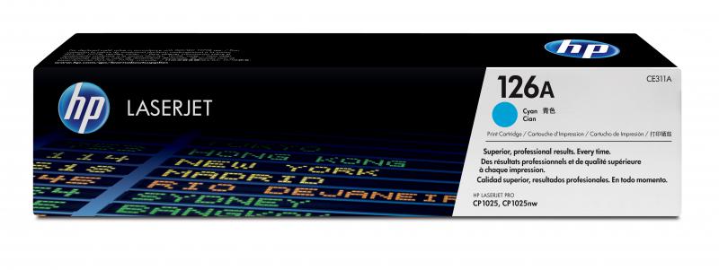 Toner HP 126A, Cyan