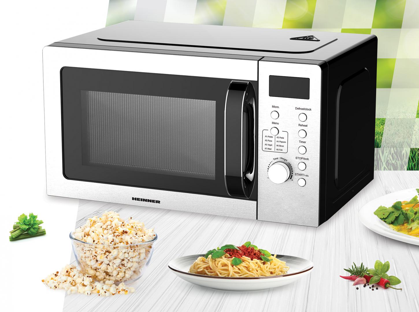 CUPTOR CU MICROUNDE HEINNER HMW-D2060SS - imagine 3