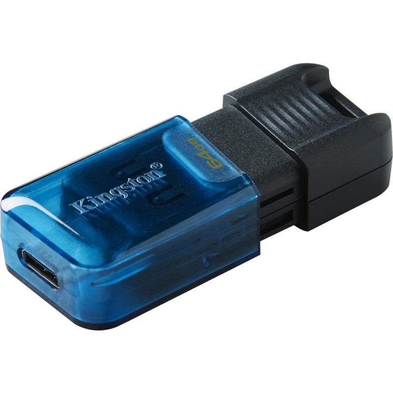 Memorie USB Kingston DataTraveler 80 M 64 GB, USB Type-C, - imagine 3