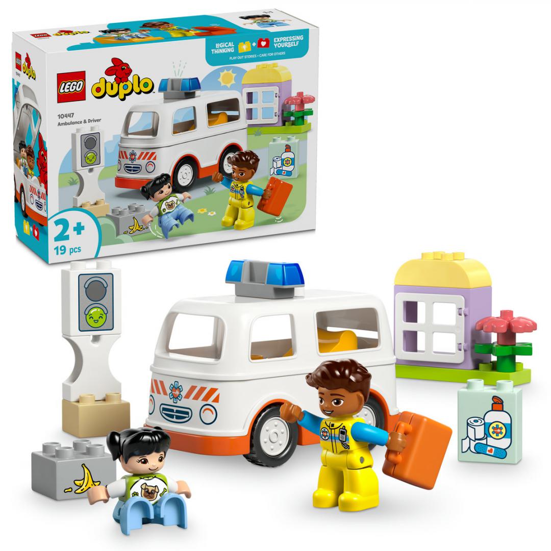 AMBULANTA SI SOFER, LEGO 10447 - imagine 3
