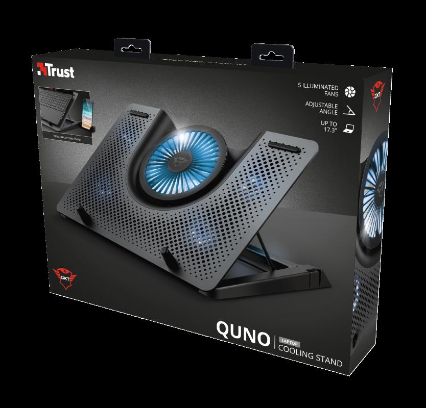 Stand/Cooler notebook Trust GXT 1125 Quno, max 17.3 inch, 5 - imagine 9
