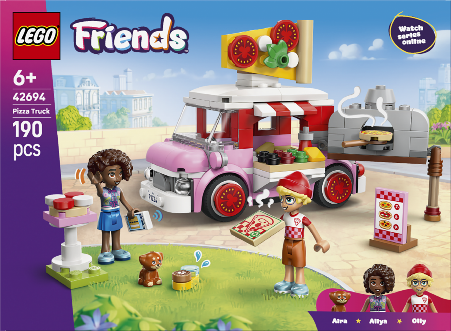 FURGONETA DE PIZZA LEGO42694 - imagine 3