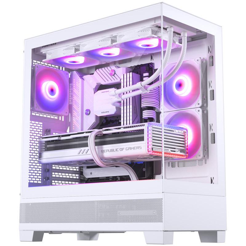 Carcasa PHANTEKS XT View, RGB, Mid Tower, White - imagine 3