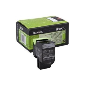 Toner LEXMARK 802KE, Black