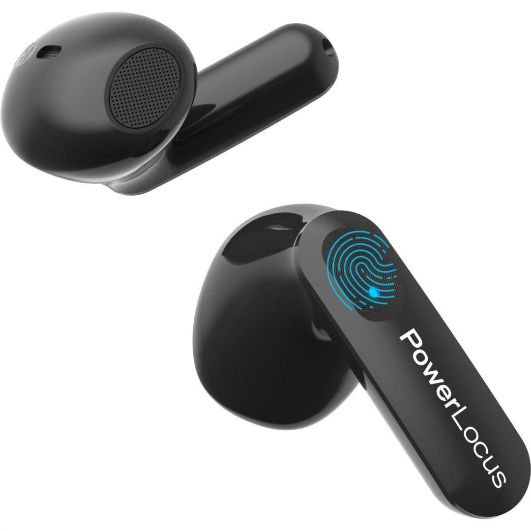 Casti In-ear PowerLocus Vibe, Wireless, negru - imagine 6