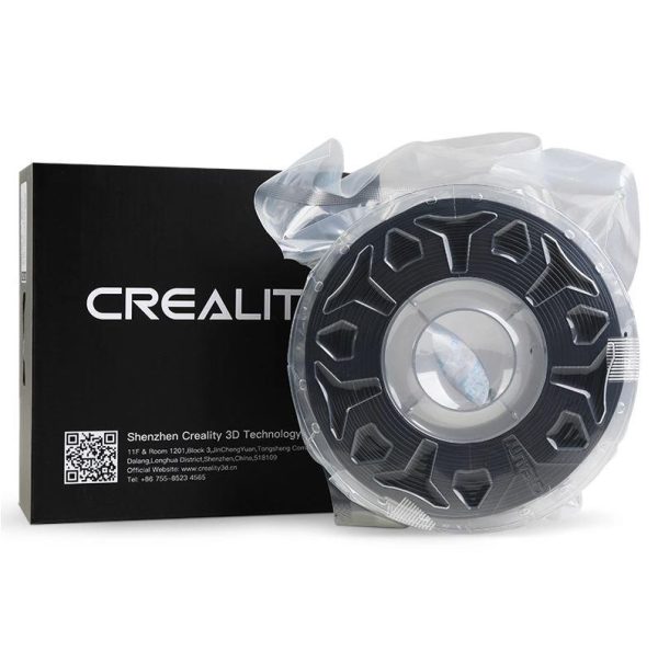 CREALITY CR PETG 3D Printer Filament, black, Printing temperature: 230-250°C,
