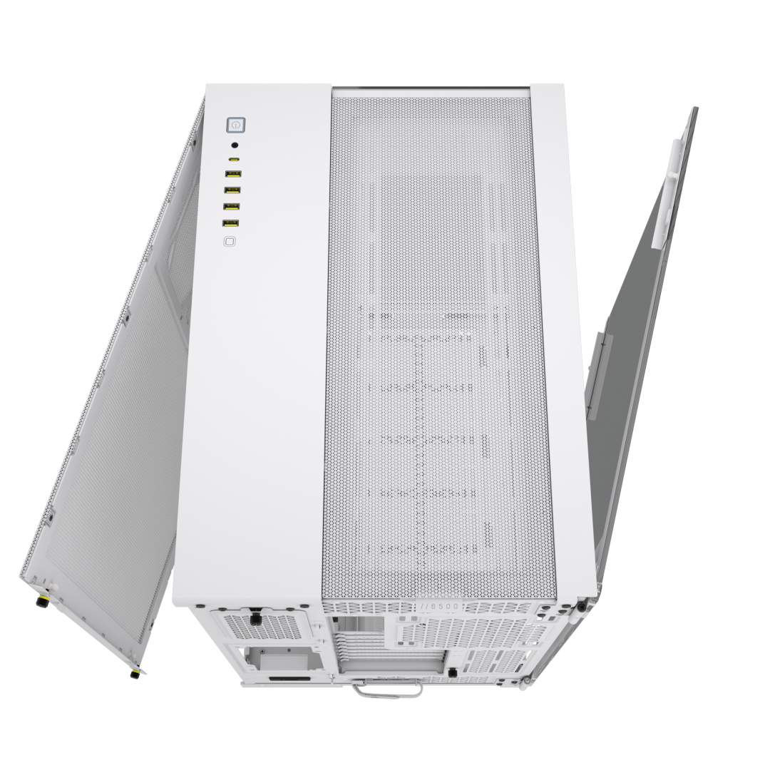 Carcasa CORSAIR 6500X, RGB, Mid Tower, White - imagine 5