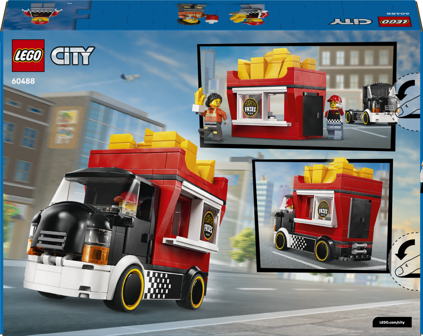 FURGONETA DE CARTOFI PRAJITI LEGO60488 - imagine 3