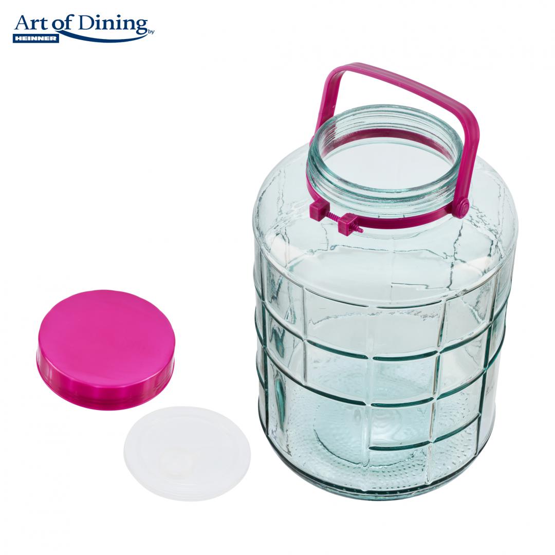 BORCAN STICLA CU CAPAC PLASTIC 15L, ART OF DINING BY - imagine 3