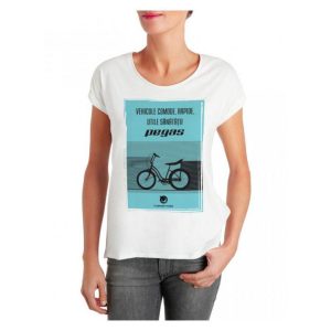 Tricou Pegas femei, model vehicule comode, rapide, utile sanatatii, marime