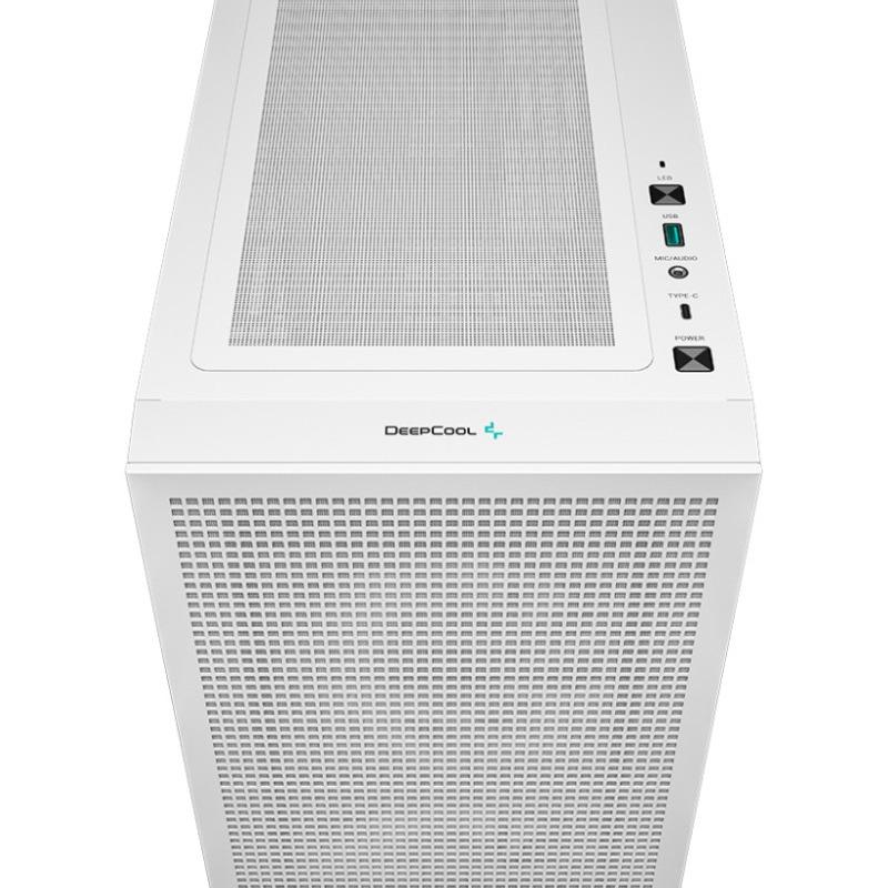 Carcasa DEEPCOOL CH360, RGB, Full Tower, White - imagine 9