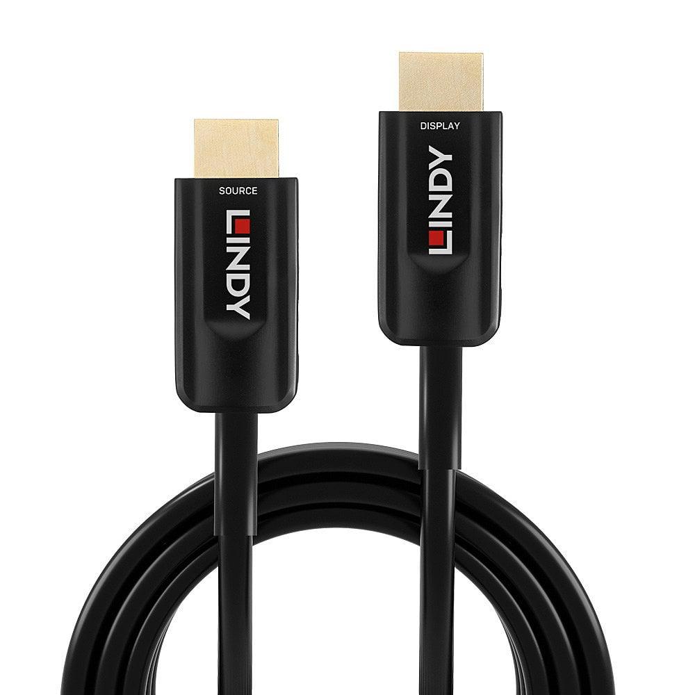 Cablu Lindy LY-38382, HDMI Fibre Optic Hybrid Ultra High Speed, - imagine 3