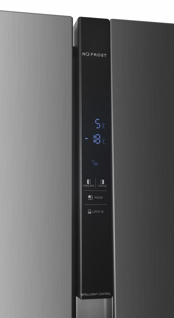 Side by Side HEINNER HSBS-H529NFXWDF+, No Frost, 529 L, Clasa - imagine 4