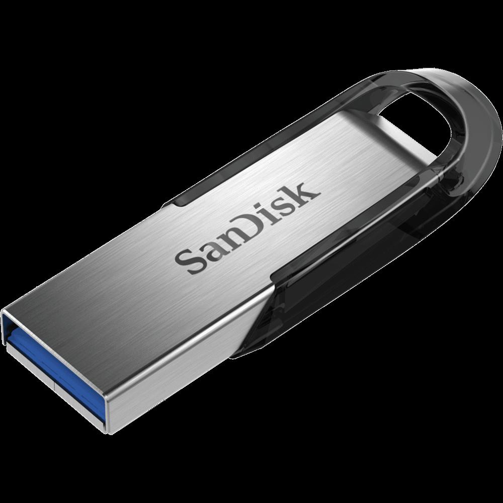 Memorie USB SANDISK Ultra Flair 128 GB, USB 3.0, Albastru