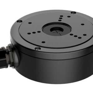 Hikvision Junction box DS-1280ZJ-S/BK ideala pentru montarea camerelor dome/bullet si