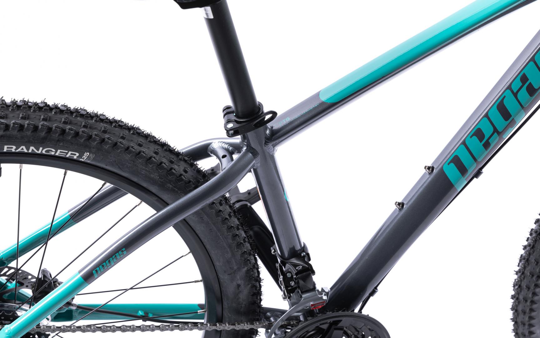 Bicicleta MTB Pegas DRUMET XS 27.5'' GRI TURCOAZ - imagine 6
