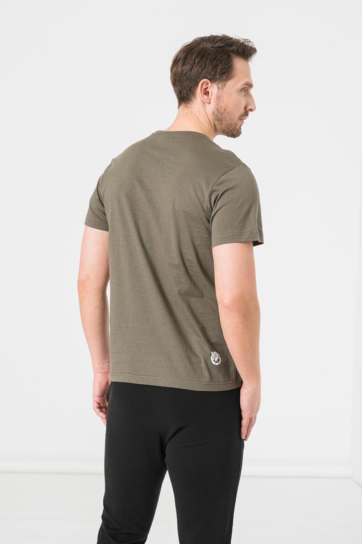 TRICOU CASUAL MANA BICICLETA BARBATI CASTOR GRAY-XL - imagine 4