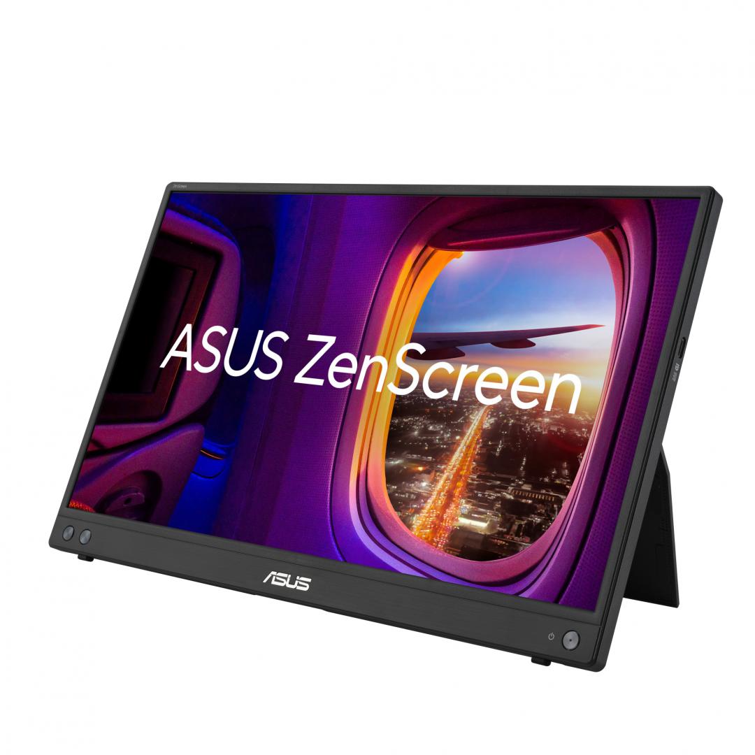 Monitor Consumer ASUS MB16AHV, 15.6", 1920 x 1080 pixeli, Dark