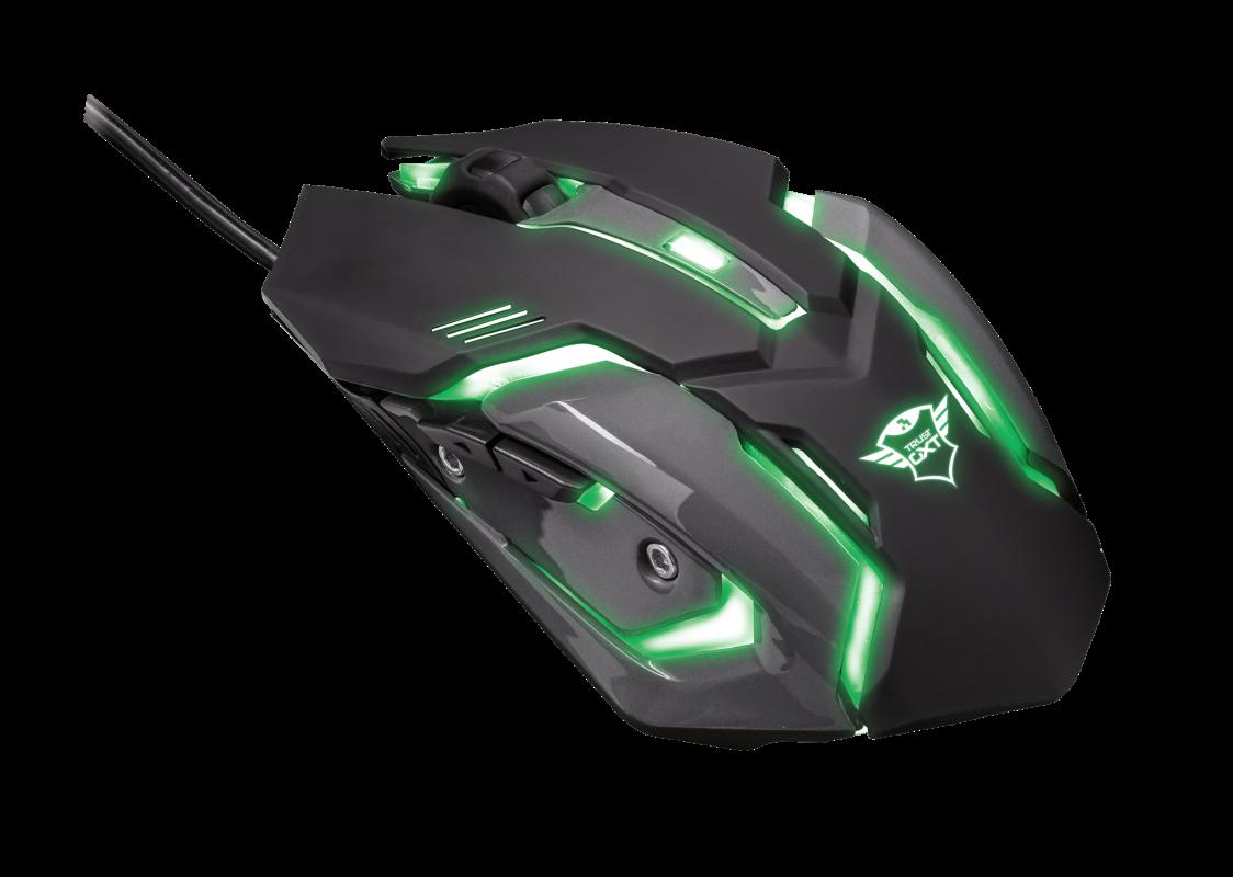 Kit Wired tastatura si mouse Trust GXT 845 Tural, taste - imagine 7