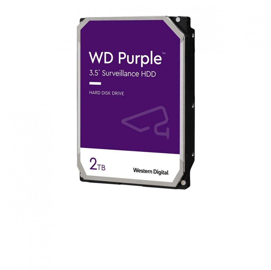 HDD Surveillance WD WD22PURZ, 2TB, 5400RPM, 256MB, SATA III