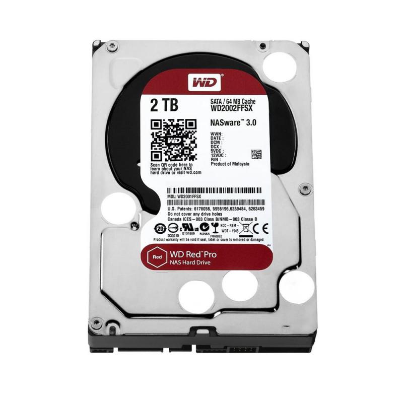 HDD NAS WD Red Pro, 2 TB, 7200 RPM, 64