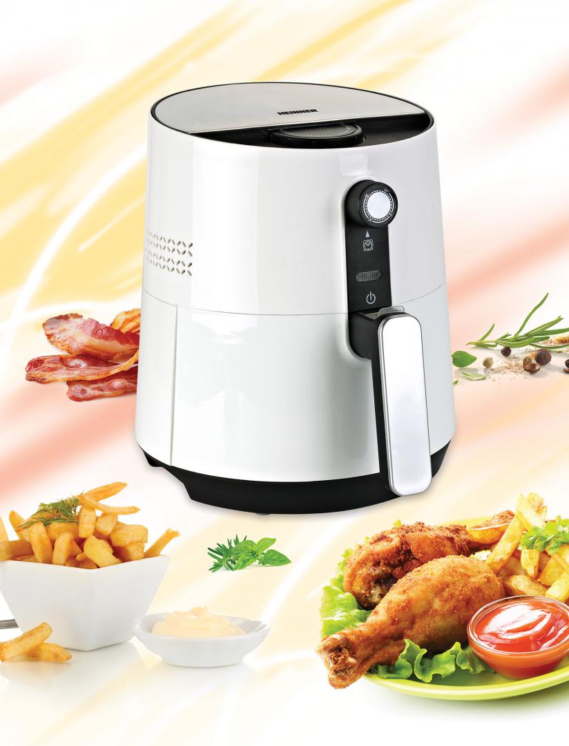 FRITEUZA CU AER CALD HEINNER HAF-1300WH - imagine 3