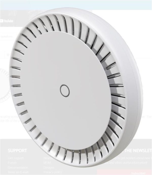Access point Mikrotik cAP ax, Gigabit, PoE, Dual-band, WiFi 6 - imagine 3