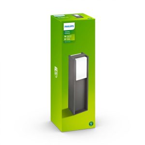Stalp pentru iluminat exterior Philips Bridge, 1xE27, max 42W, IP44