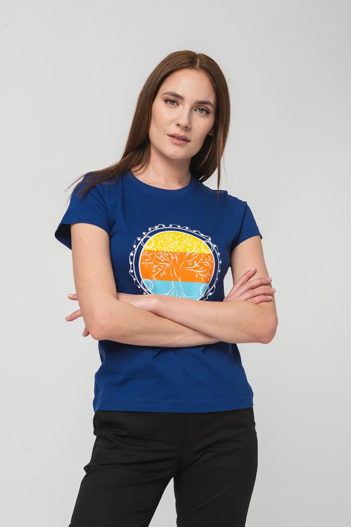TRICOU ROATA FAMILIE FEMEI ROYAL BLUE-XS - imagine 6