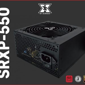 Sursa Serioux Energy 550W, 80+ Bronze, Ventilator 12cm, ATX, material