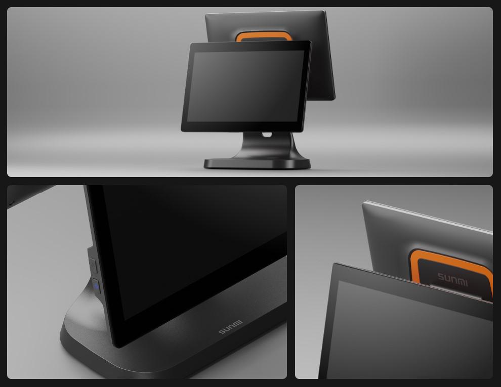 SUNMI DESKTOP POS SYSTEM L1571 T2s LITE EN (15.6", 4GB - imagine 5