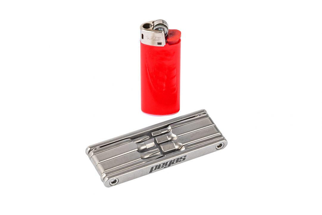 Mini set scule Pegas 8 in 1 otel Cr-V, imbus - imagine 5