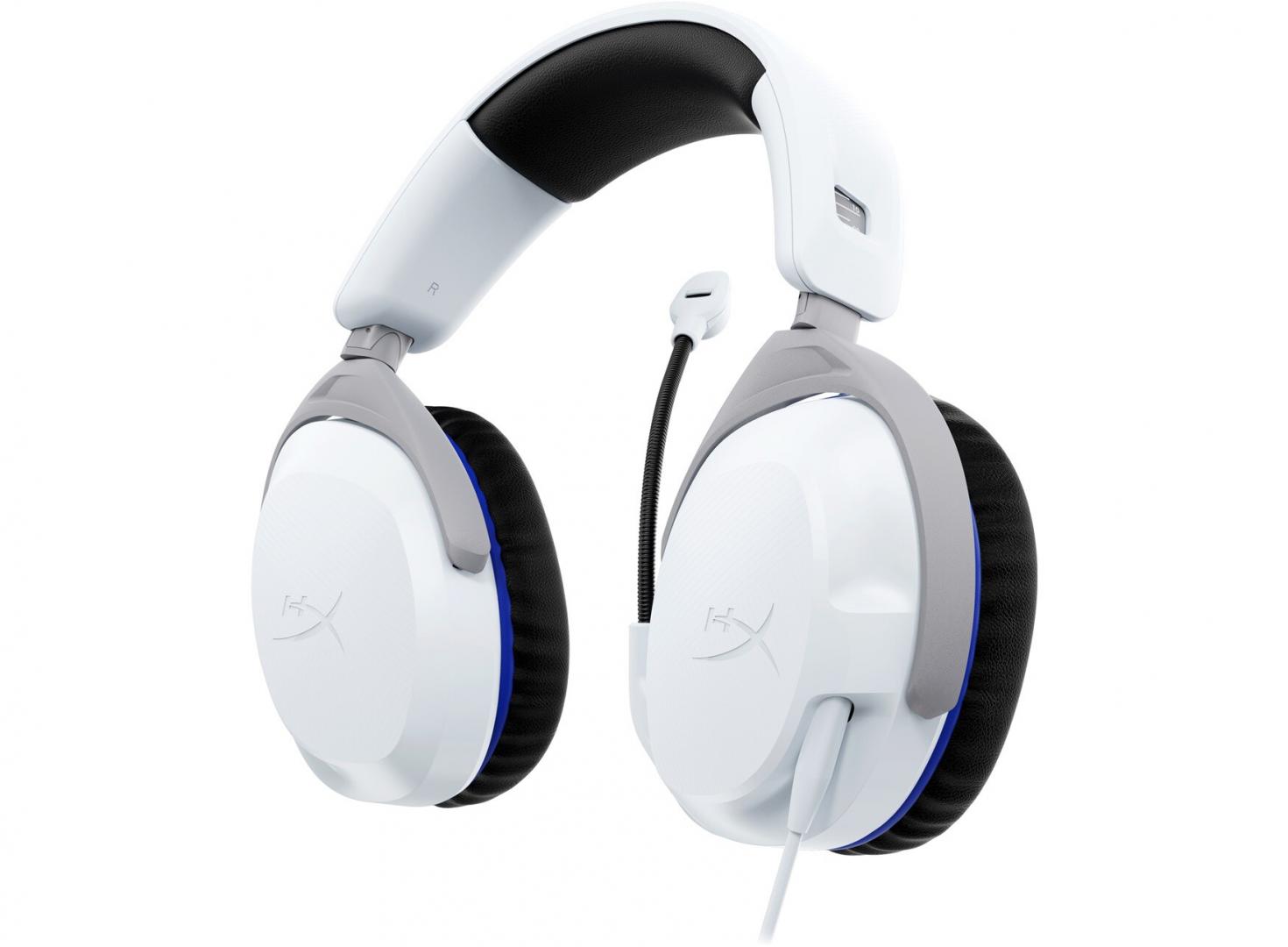 Casti Gaming Head-band HyperX Cloud Stinger 2, Wired, noise-canceling, Alb - imagine 4