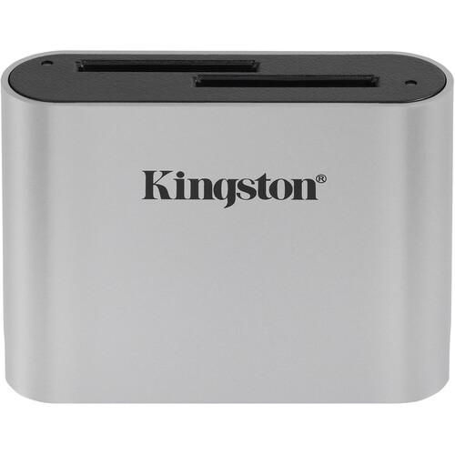 Card reader Kingston USB 3.2 Supported Cards: UHS-II SDcards/Backwards-compatible with