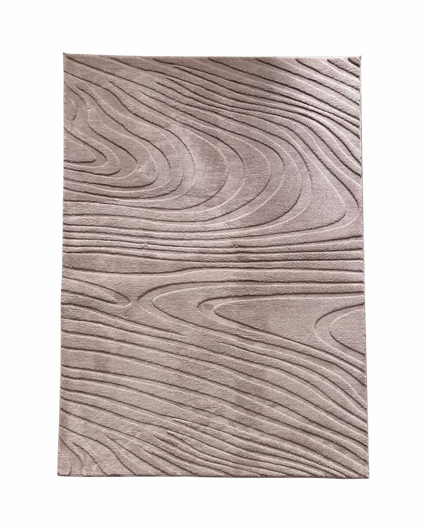 Covor, model in relief,Wave, 120x160 Brown