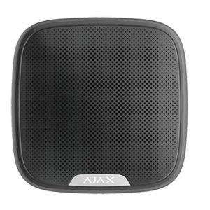 Sirena de exterior, wireless, negru - AJAX; Presiune acustica: 85