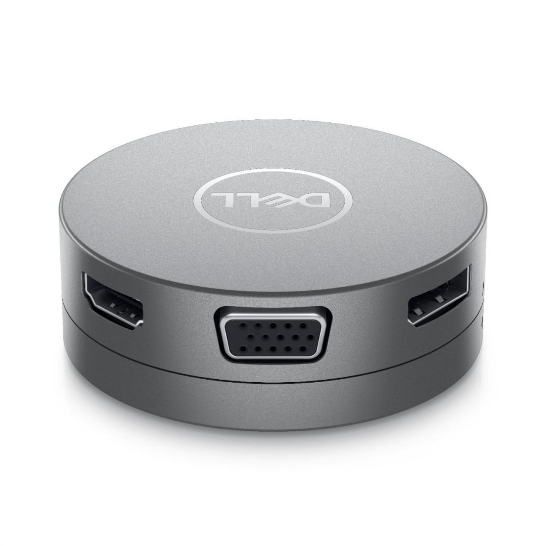 Docking station Dell DA310, USB Type-C, 90W, Gri, 3 ani - imagine 4