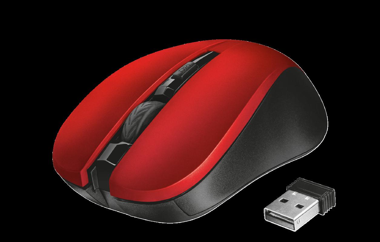 Mouse Wireless TRUST Mydo Silent Click, 1800 DPI, Multicolor
