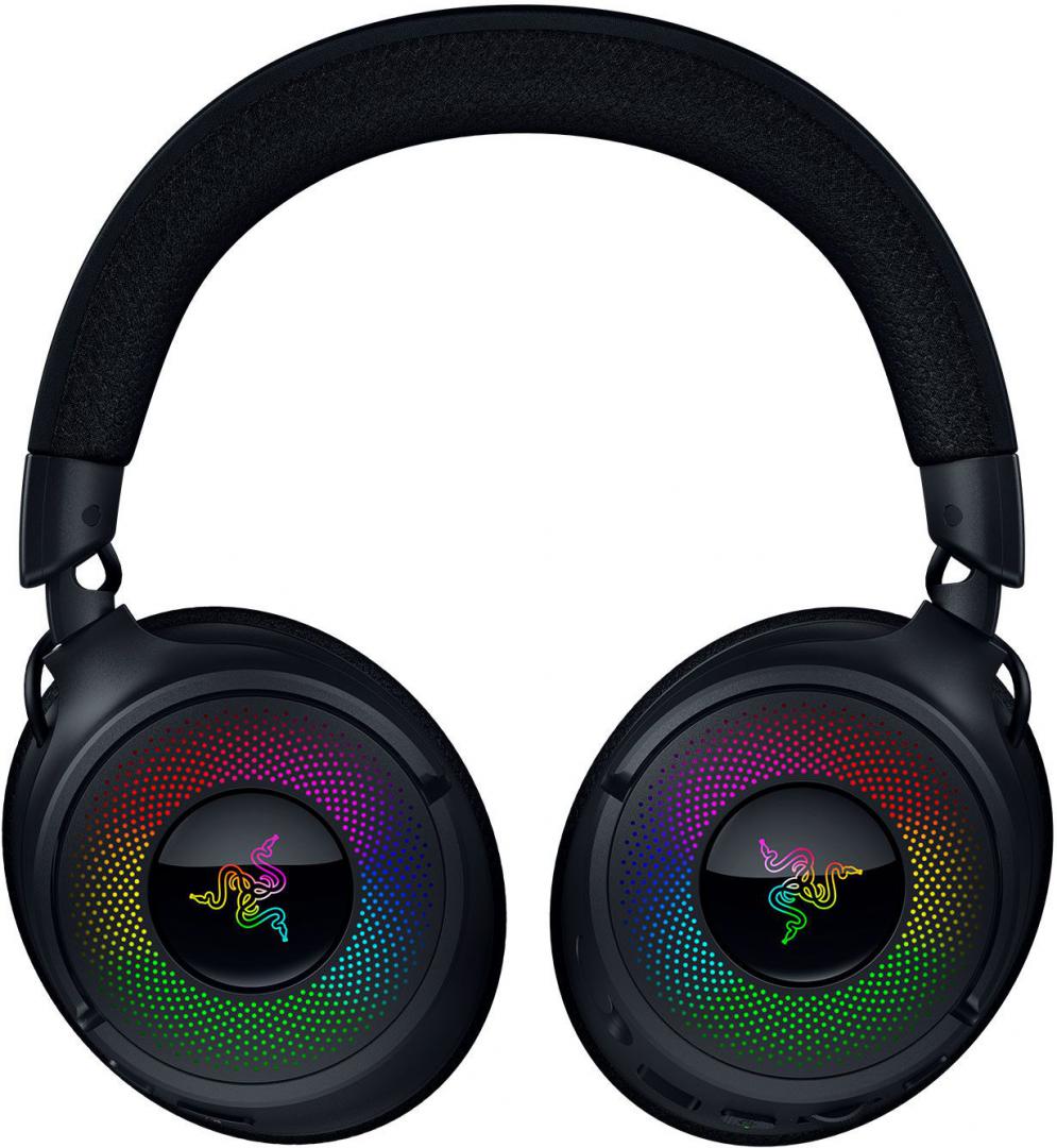 Casti Gaming Head-band Razer Kraken V4, Wireless, Negru - imagine 3