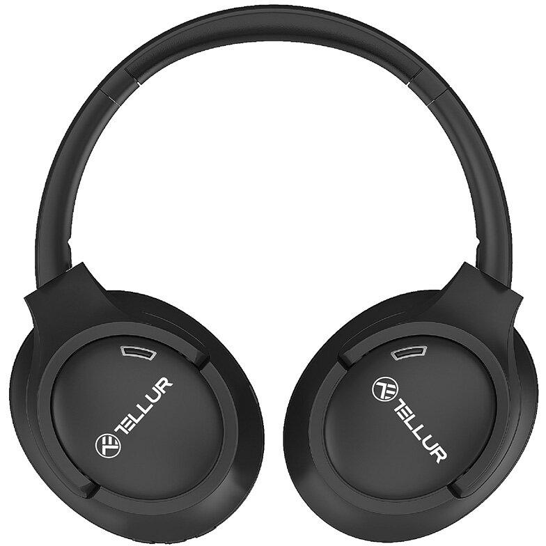 Casti Over-ear Tellur Vibe, Wireless, noise-canceling, Negru - imagine 6