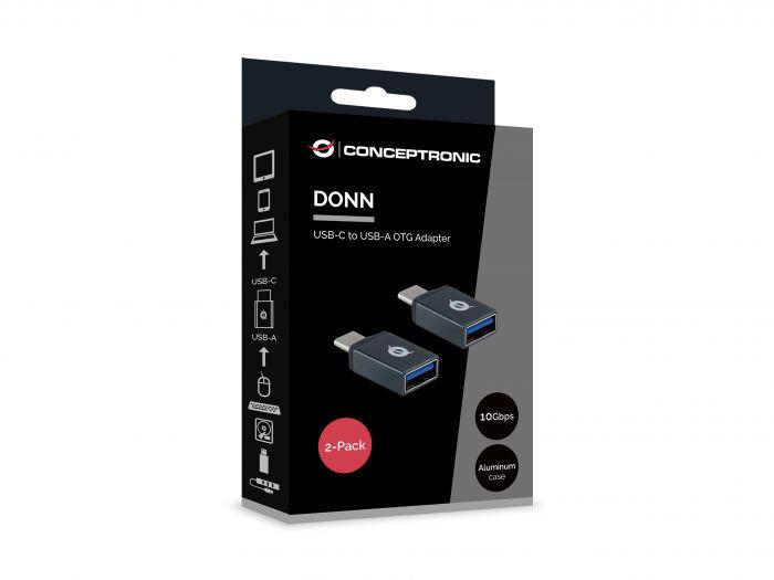Docking station CONCEPTRONIC DONN03G, USB Type-C, Negru, 2 ani Garantie - imagine 3