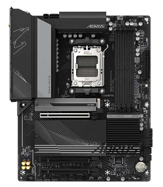 Placa de baza Gigabyte B650 AORUS ELITE AX V2, Socket - imagine 3