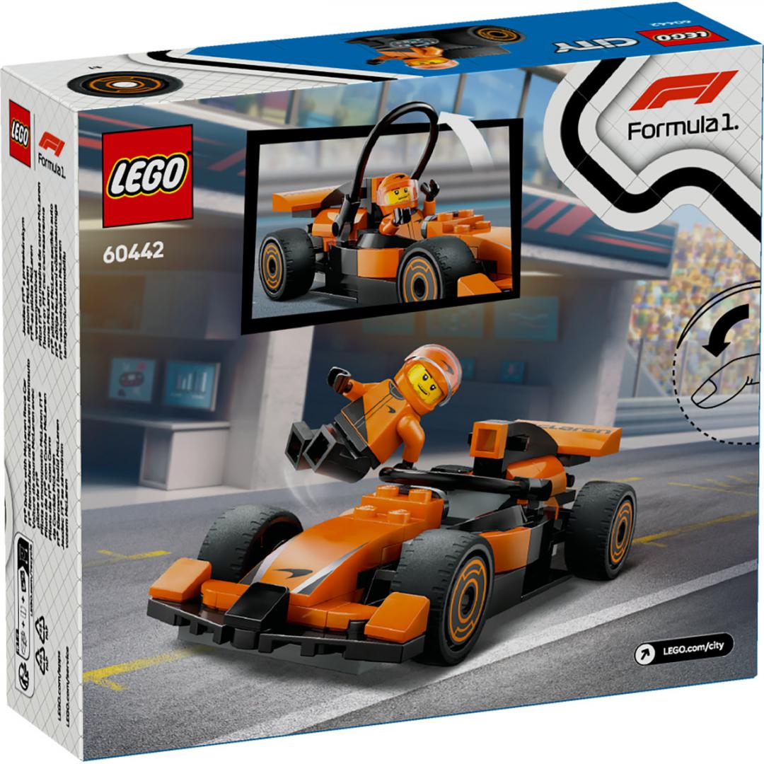 PILOT F1 CU MASINA DE CURSE MCLAREN,LEGO 60442 - imagine 6