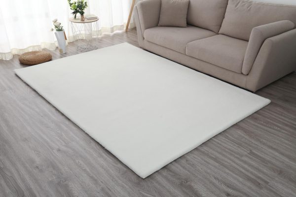 Covor Heinner Shaggy soft blanita Alb 70x140 cm - imagine 3